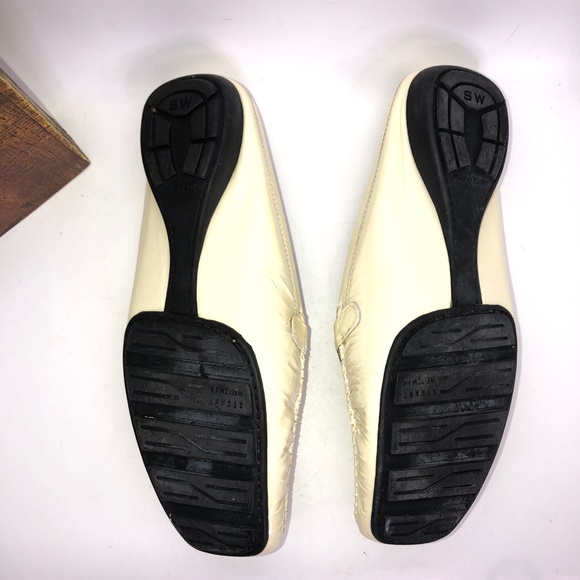 STUART WEITZMAN “Ciaw” Patent Leather Slide On Mules/Clogs Size 8 - Picture 4 of 15